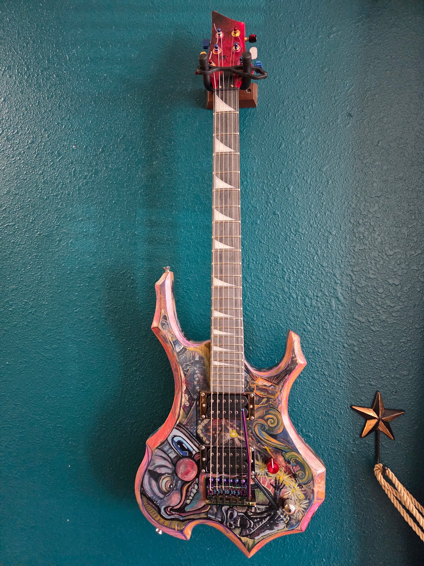 Freak Show - Hand Painted Guitar - 2026