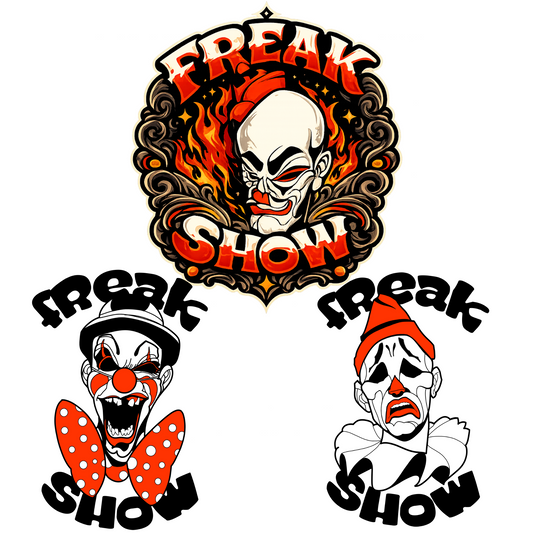 Freak Show Sticker Pack — 3