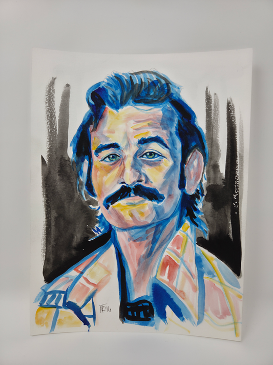 Bill Murray — Watercolor · 2016
