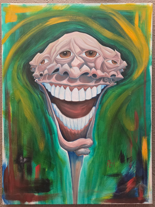 Say Cheese — Oil on Canvas · 2024