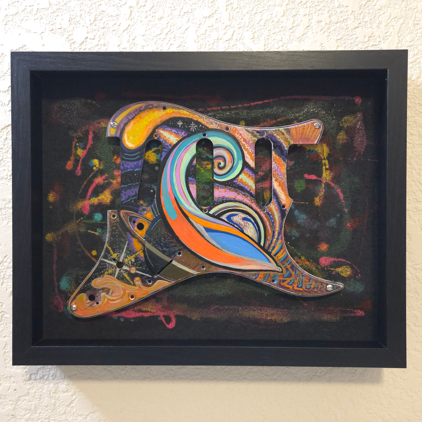 Cosmic Broadcast — Mixed Media · 2025