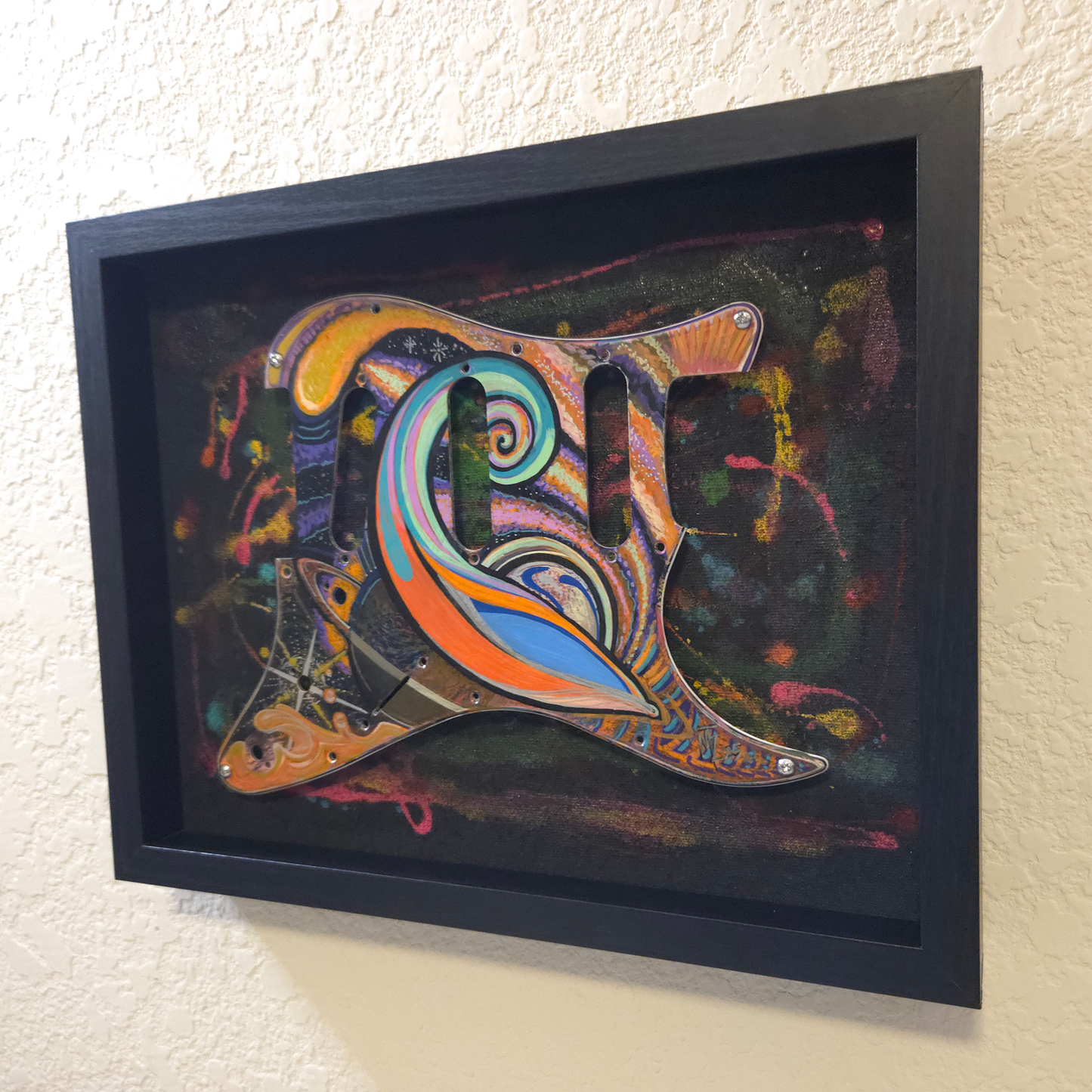 Cosmic Broadcast — Mixed Media · 2025