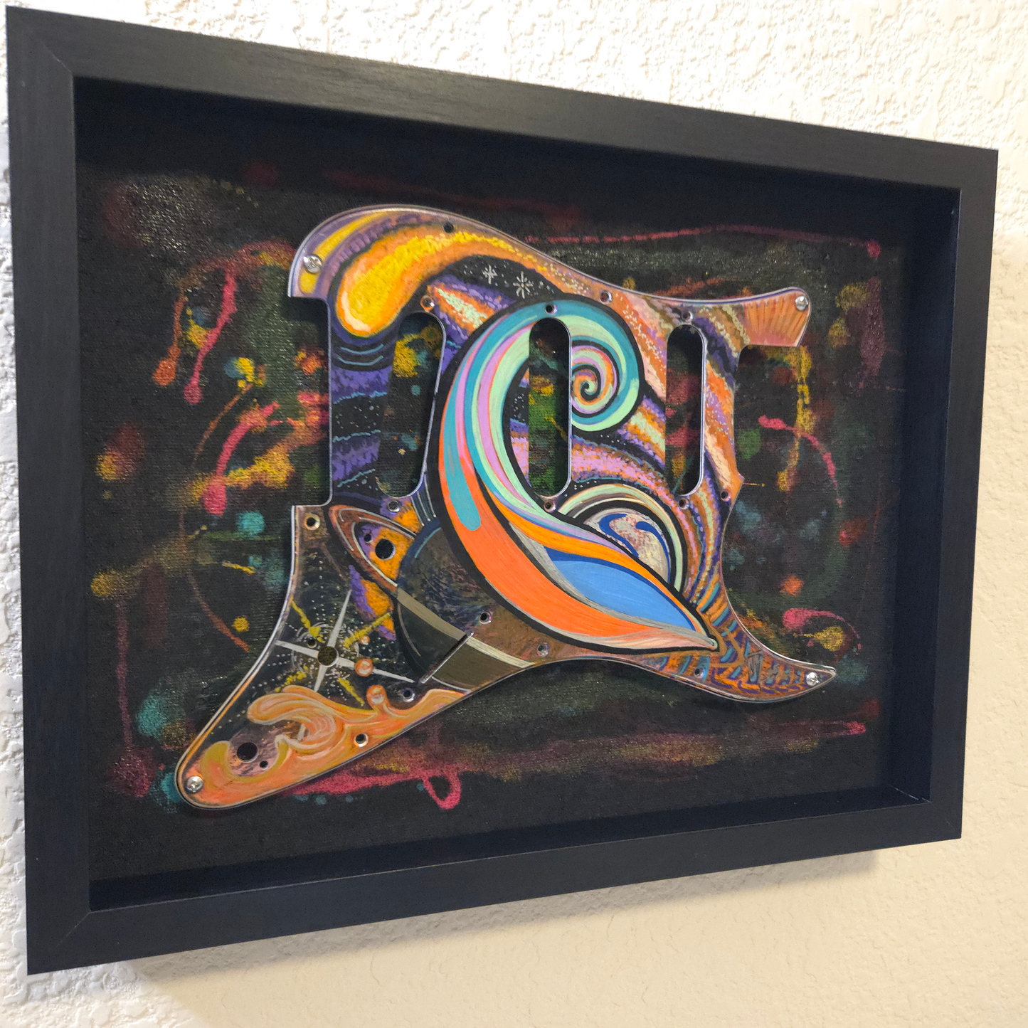 Cosmic Broadcast — Mixed Media · 2025