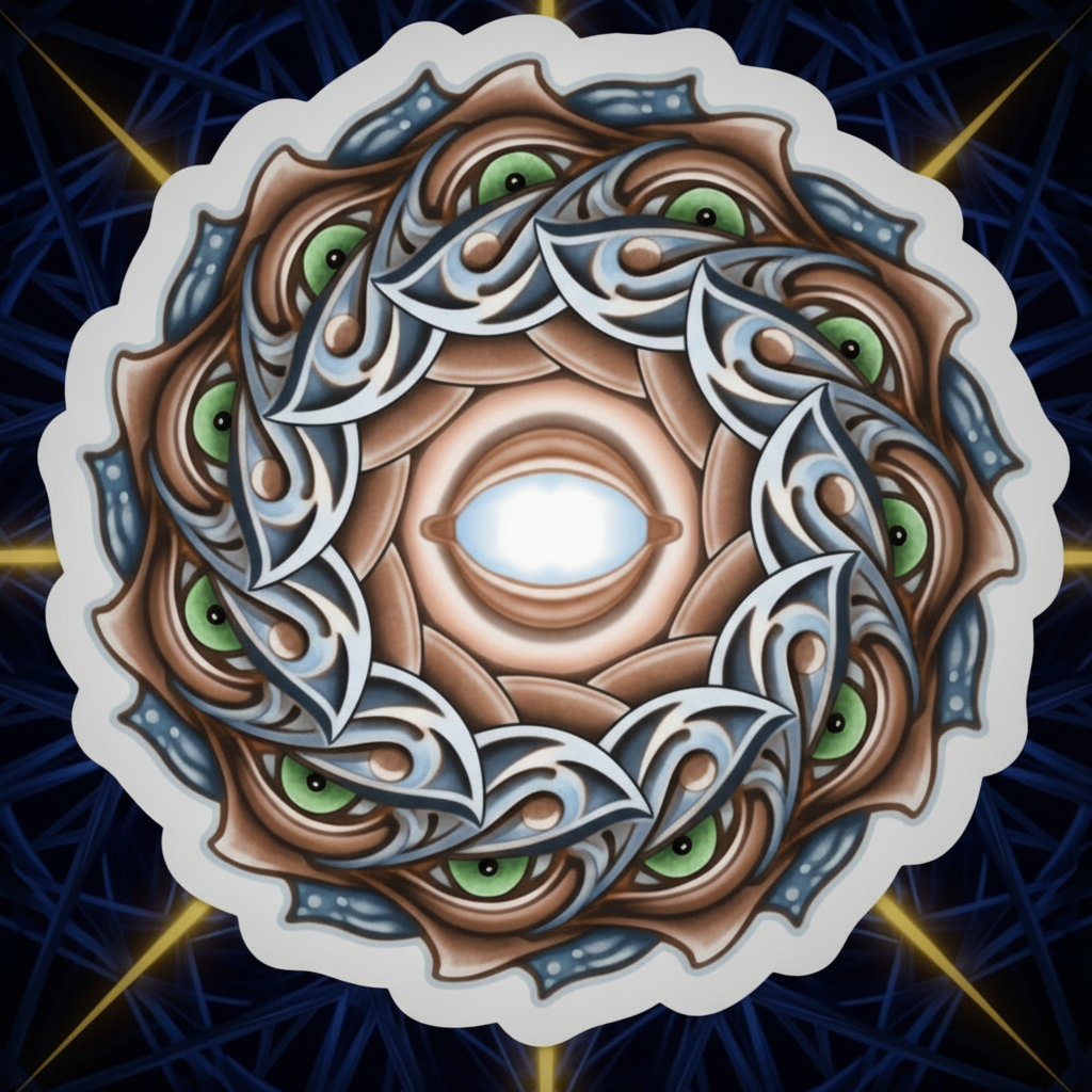 Sharp Eyed Mandala – Reference